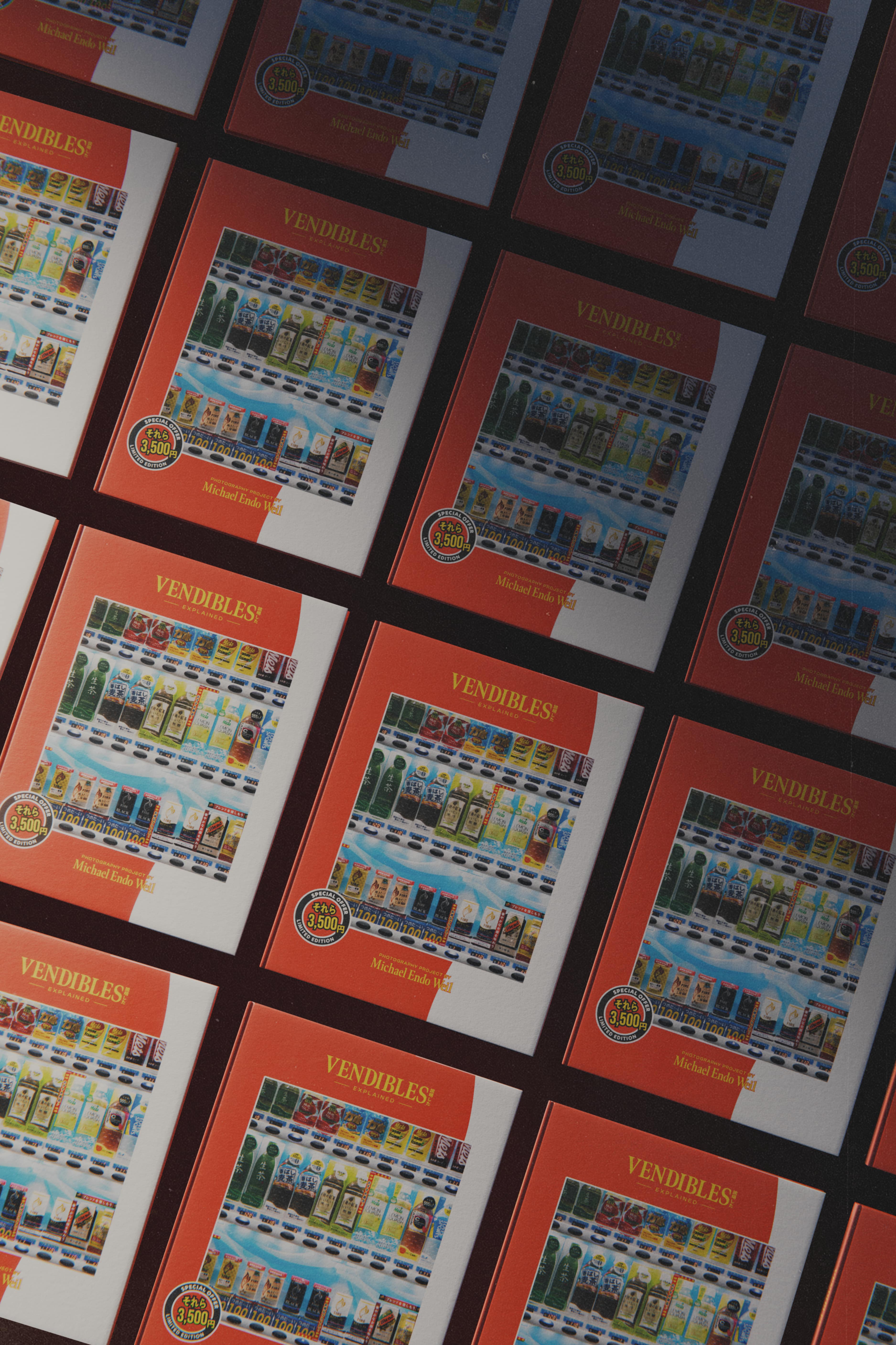 a grid showing many of the Vendibles book cover