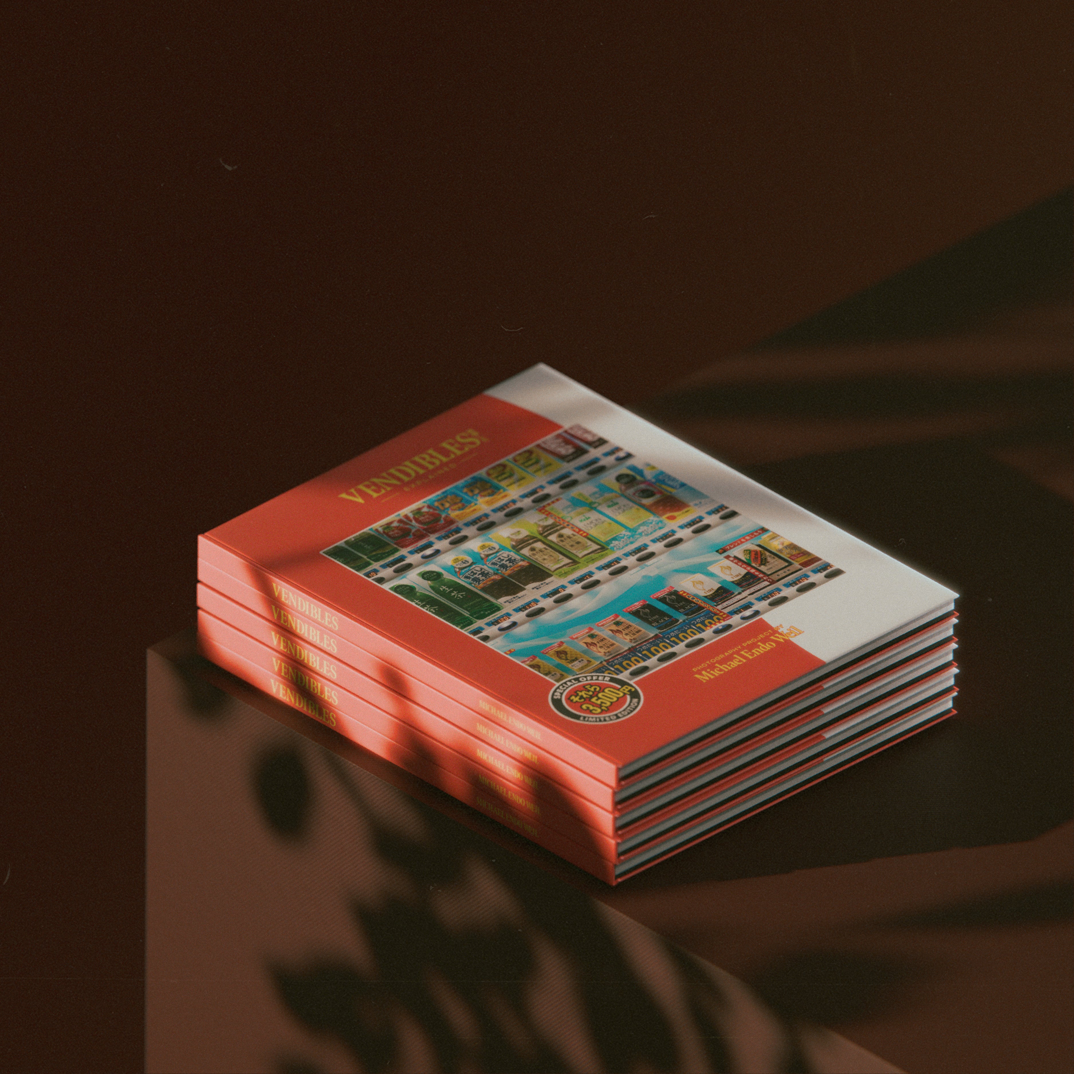 a stack pile of the Vendibles book