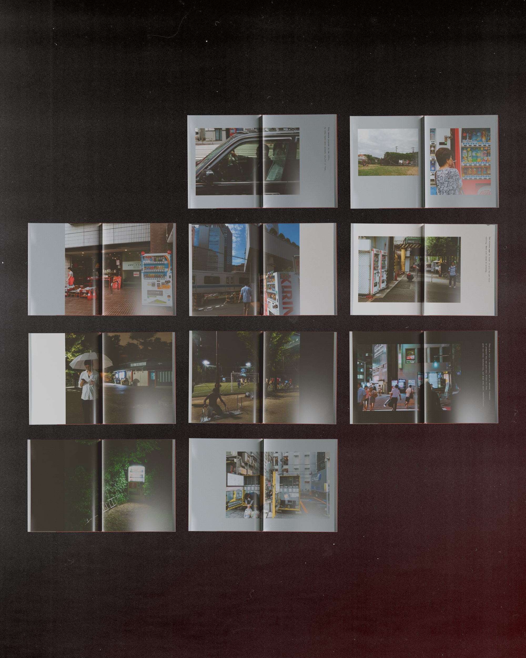 examples of various spreadsheet layouts from the book